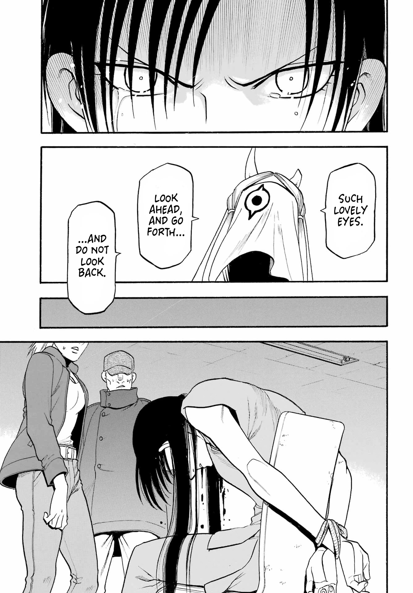 Yomi no Tsugai Chapter 9 page 28 - Chapter 9: Asa and "Kai"