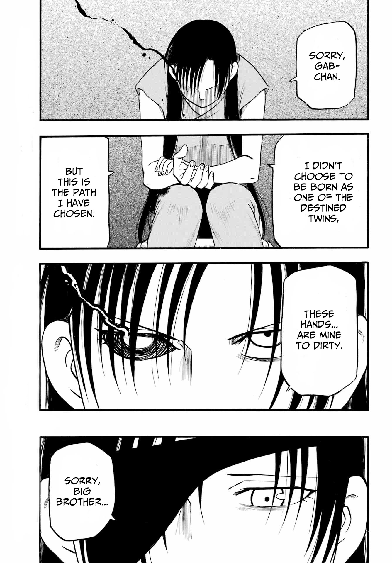 Yomi no Tsugai Chapter 9 page 34 - Chapter 9: Asa and "Kai"