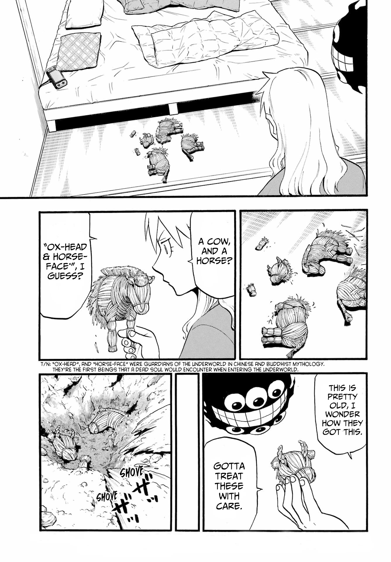 Yomi no Tsugai Chapter 9 page 36 - Chapter 9: Asa and "Kai"