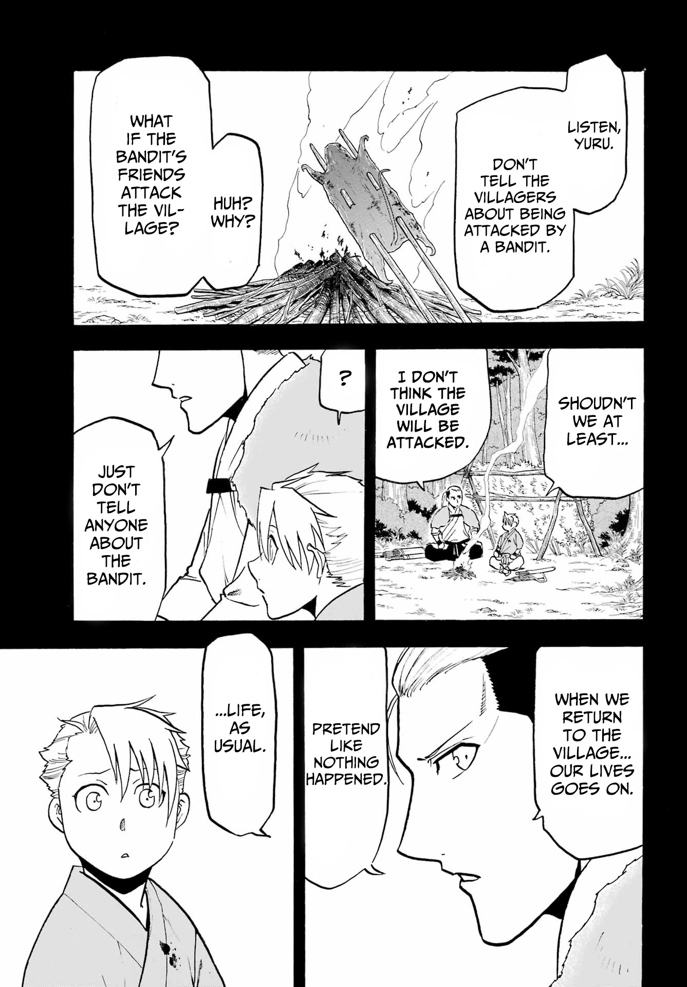 Yomi no Tsugai Chapter 9 page 5 - Chapter 9: Asa and "Kai"