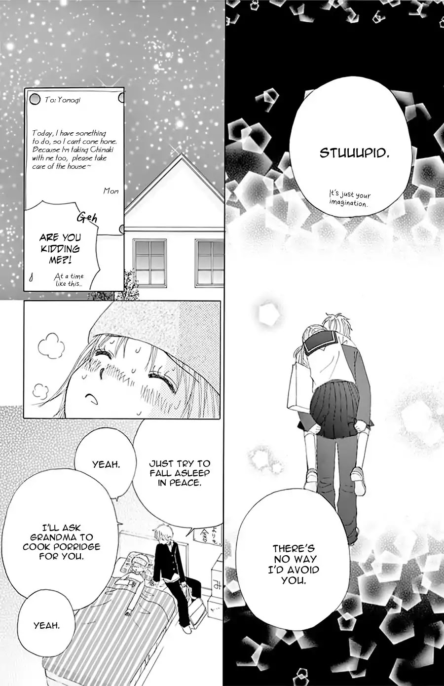 Yomogi Mochi Yaketa? Chapter 10.1 page 14 - Chapter 10.1: Special 1: Our Feelings