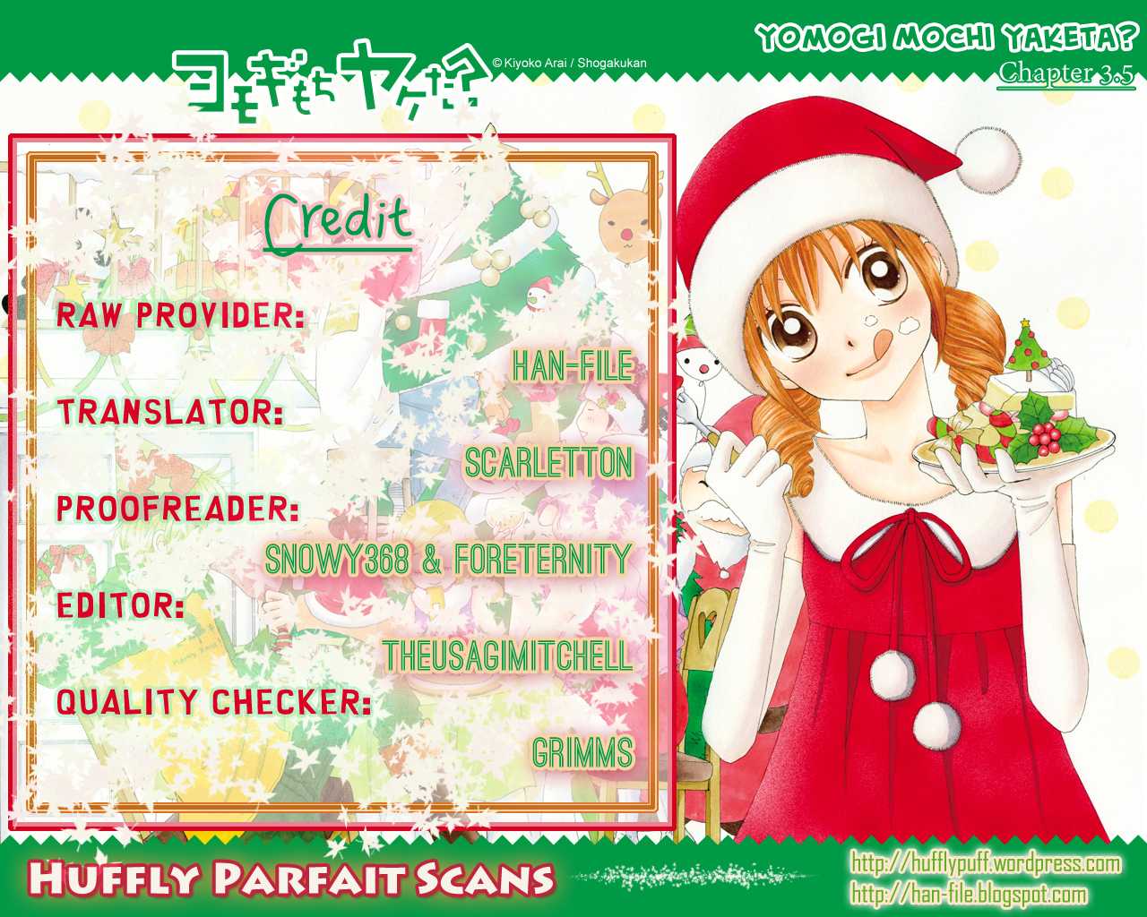 Yomogi Mochi Yaketa? Chapter 3.5 page 1 - Chapter 3.5