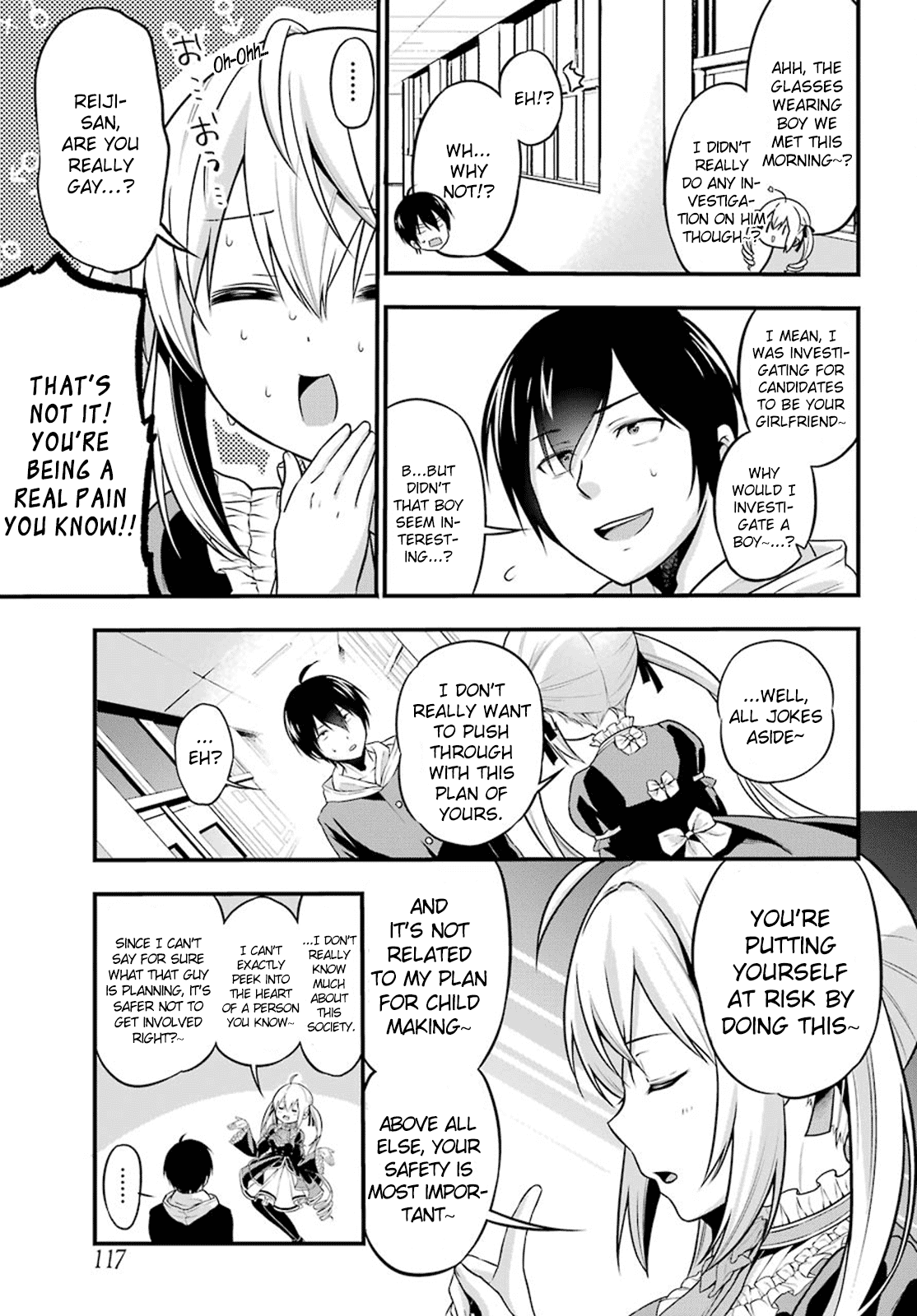 Yonakano Reijini Haremu Wo Chapter 2 page 12 - Chapter 2: Stalking Lovers