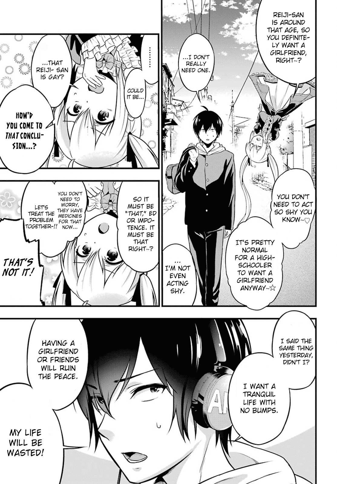 Yonakano Reijini Haremu Wo Chapter 2 page 4 - Chapter 2: Stalking Lovers