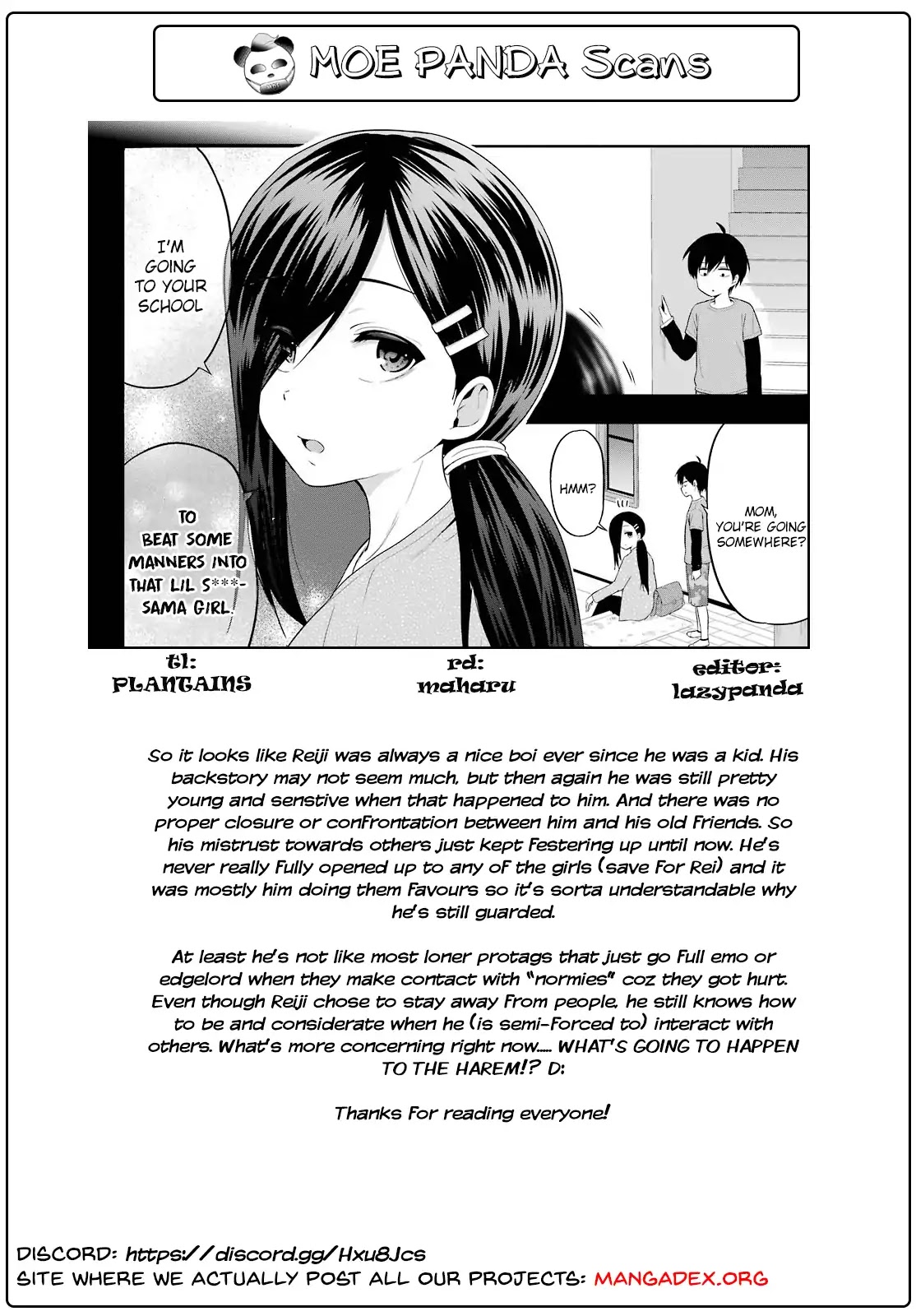Yonakano Reijini Haremu Wo Chapter 21 page 28 - Chapter 21: The Reason I Avoid People