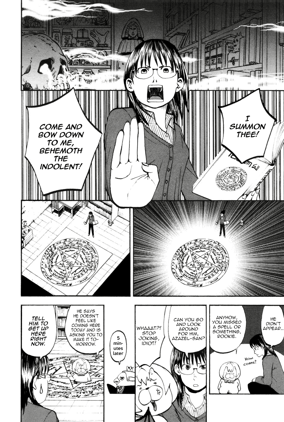 Yondemasu yo, Azazeru-san Chapter 13 page 8 - Chapter 13: Yondemasu yo, Azazel-san 013