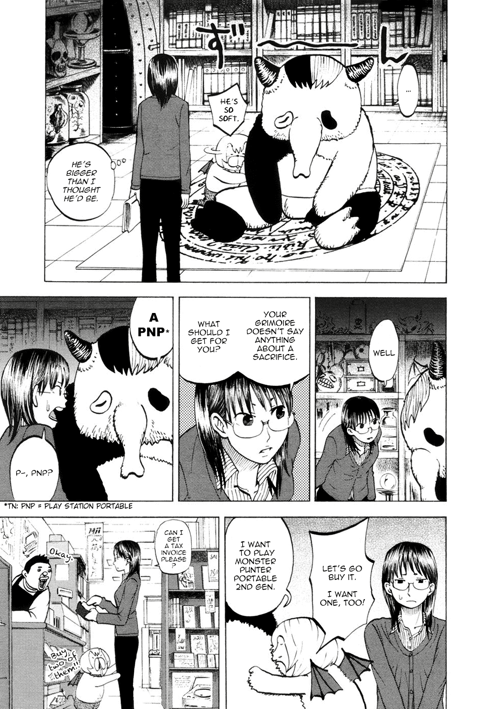 Yondemasu yo, Azazeru-san Chapter 13 page 9 - Chapter 13: Yondemasu yo, Azazel-san 013