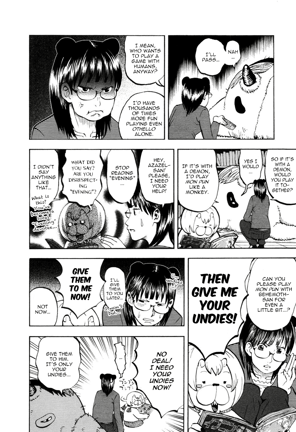 Yondemasu yo, Azazeru-san Chapter 14 page 8 - Chapter 14: Yondemasu yo, Azazel-san 014