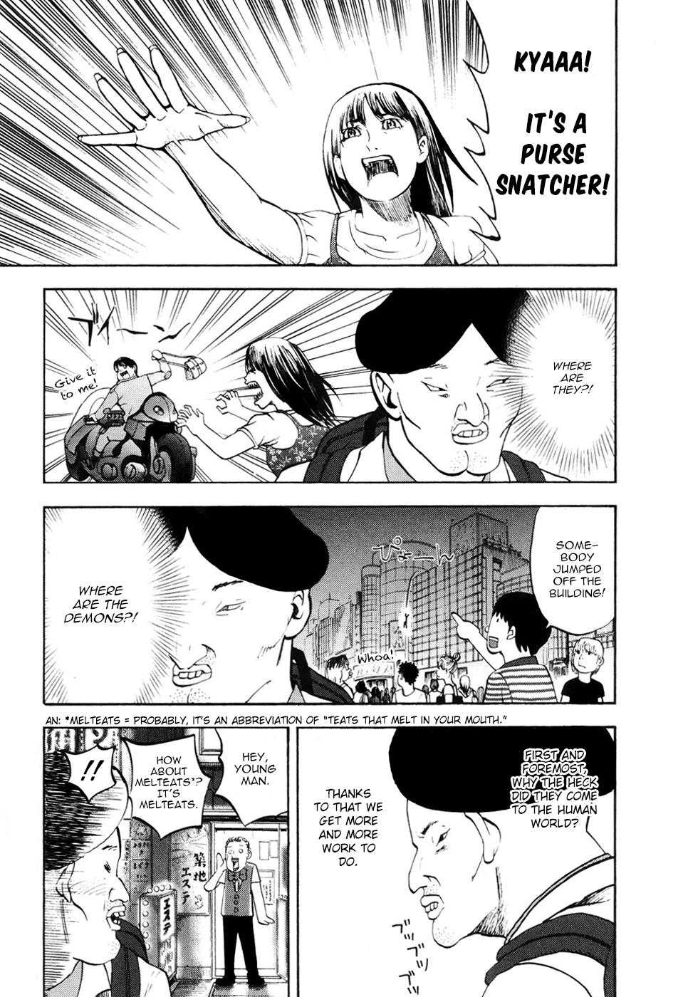 Yondemasu yo, Azazeru-san Chapter 17 page 13 - Chapter 17: Yondemasu yo, Azazel-san 017