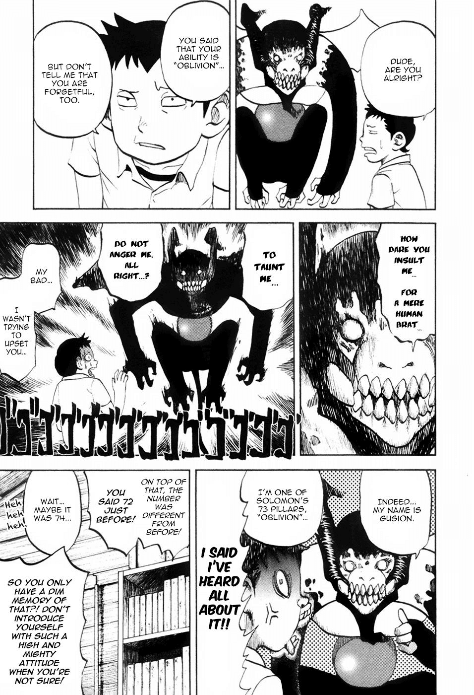 Yondemasu yo, Azazeru-san Chapter 20 page 5 - Chapter 20: Yondemasu yo, Azazel-san 020