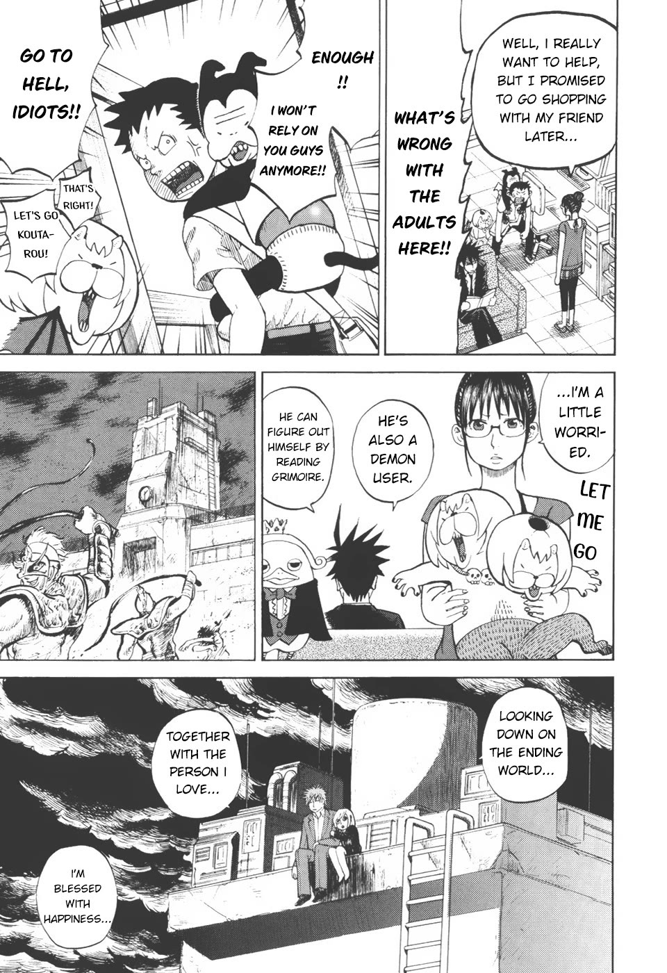 Yondemasu yo, Azazeru-san Chapter 24 page 7 - Chapter 24: Because of Love