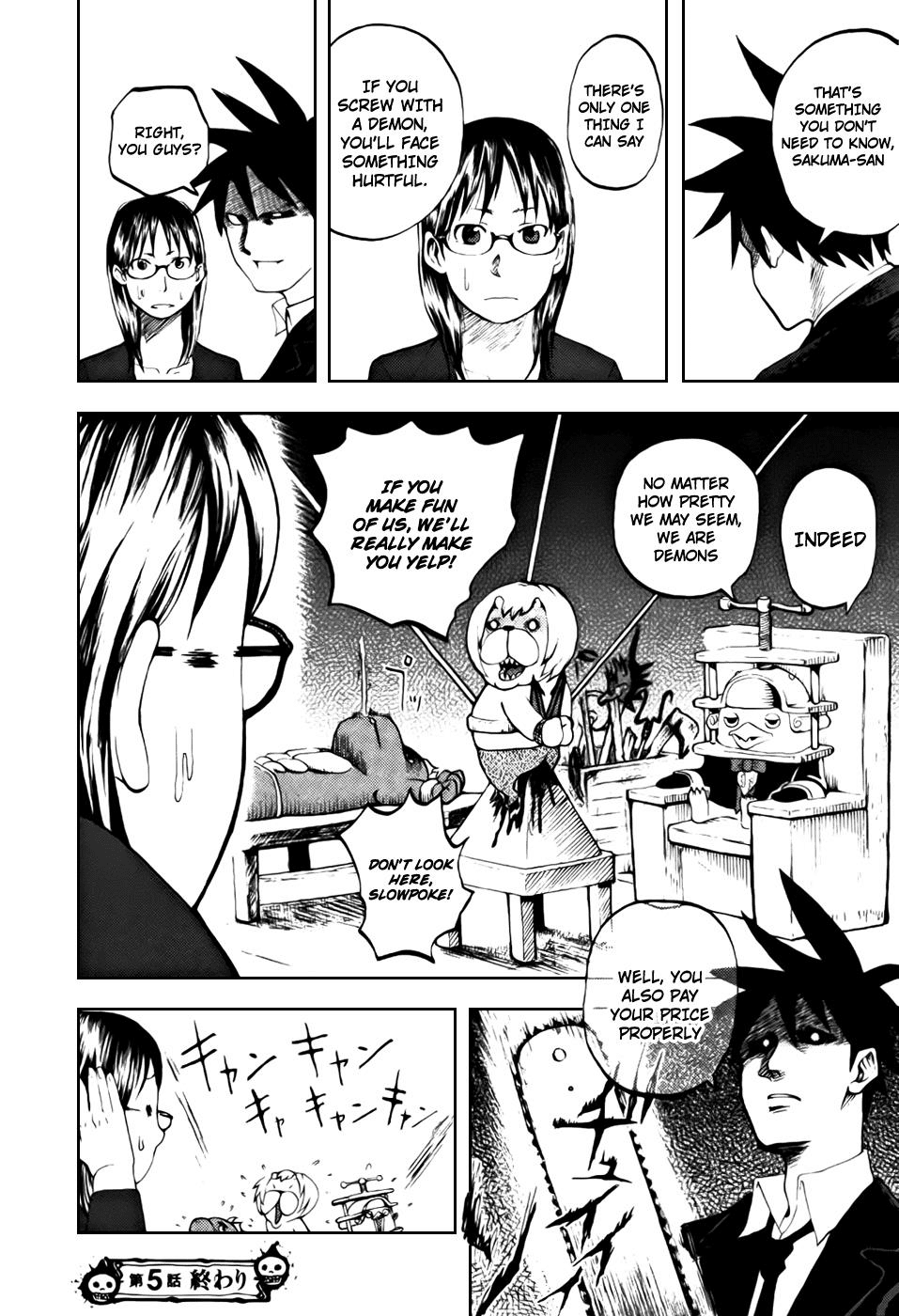 Yondemasu yo, Azazeru-san Chapter 5 page 20 - Chapter 5: Yondemasu yo, Azazel-san 005