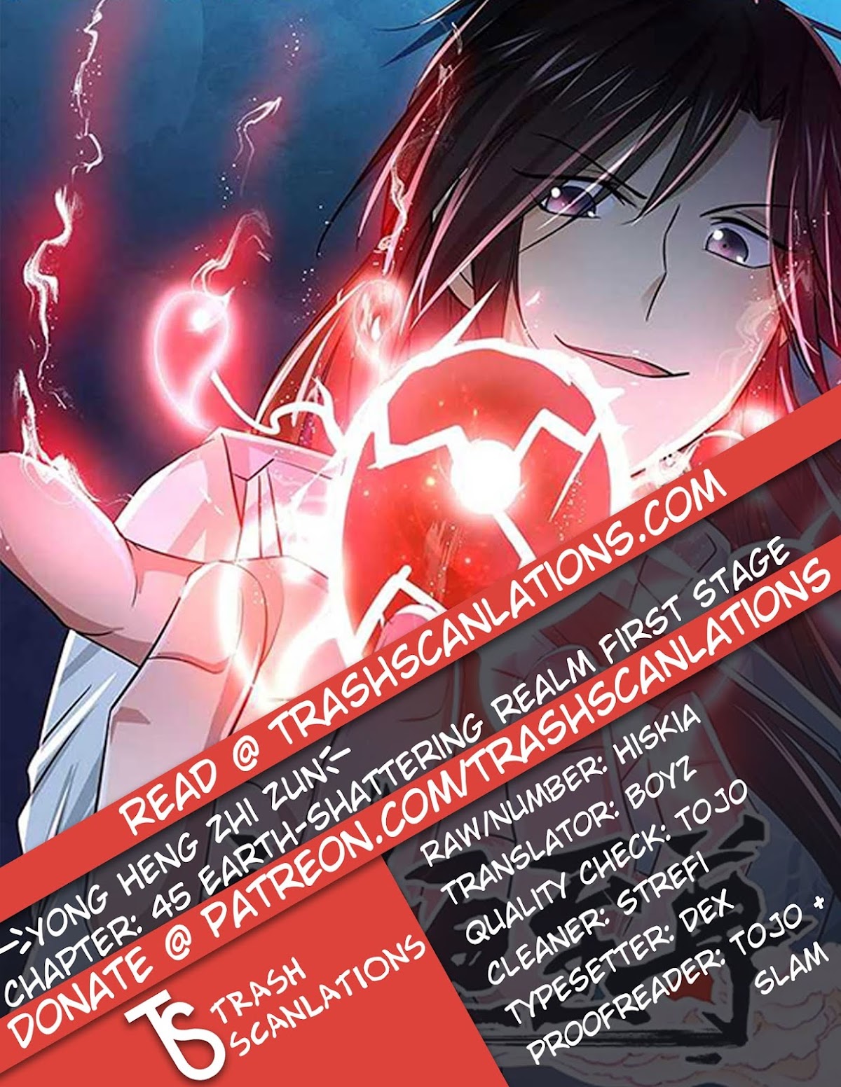 Yong Heng Zhi Zun Chapter 45 page 1 - Chapter 45: Earth-Shattering Realm First Stage