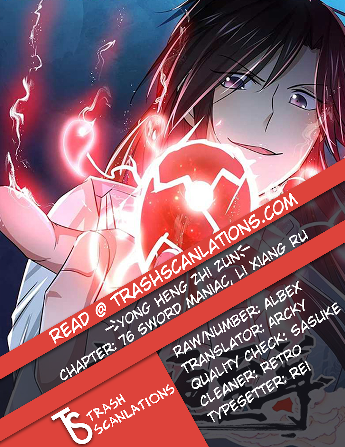 Yong Heng Zhi Zun Chapter 76 page 1 - Chapter 76: Sword Maniac, Li Xiang Ru