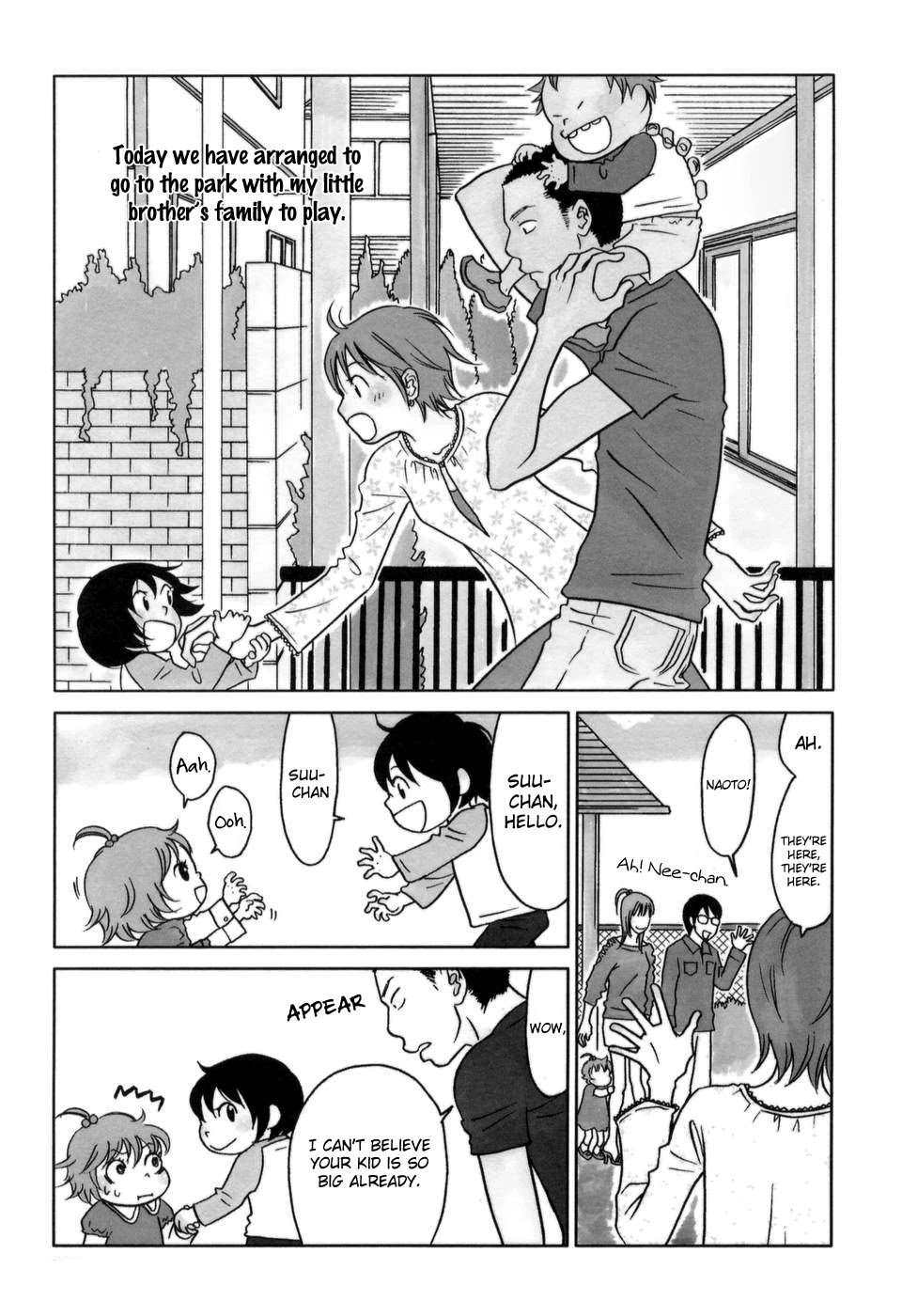 Yoningurashi Chapter 4 page 1 - Chapter 4