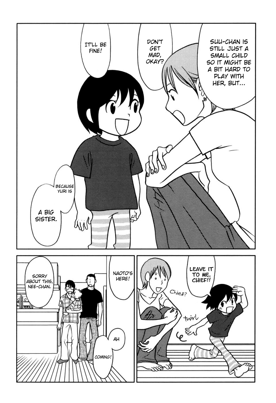 Yoningurashi Chapter 6 page 1 - Chapter 6