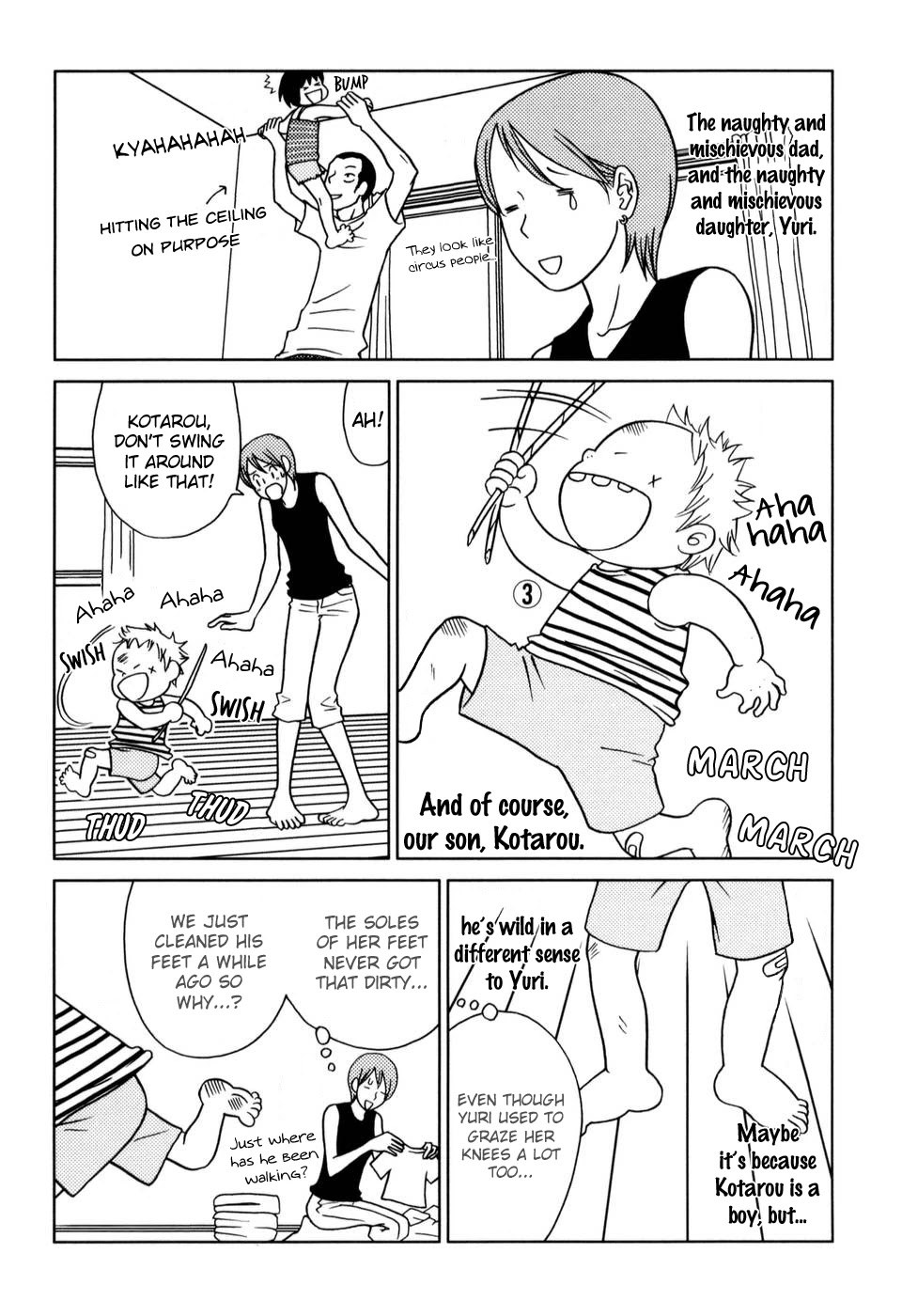 Yoningurashi Chapter 7 page 2 - Chapter 7