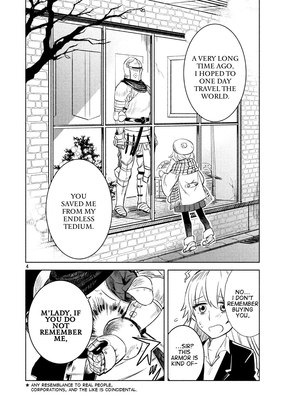 Yoroi and Office Lady Chapter 1 page 4 - Chapter 1