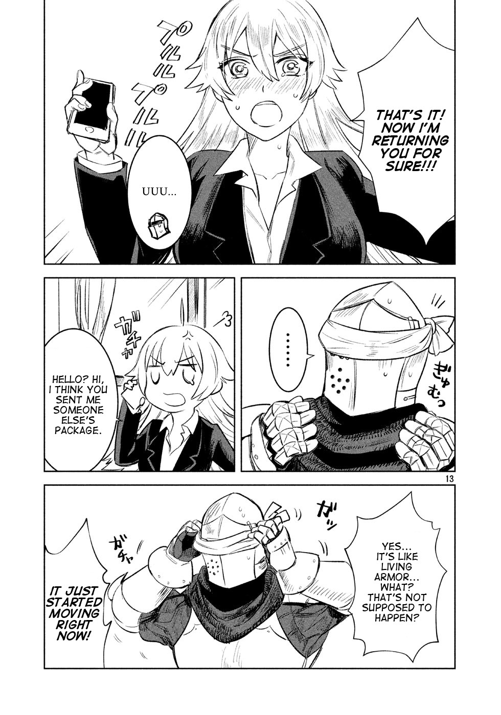 Yoroi and Office Lady Chapter 2 page 5 - Chapter 2