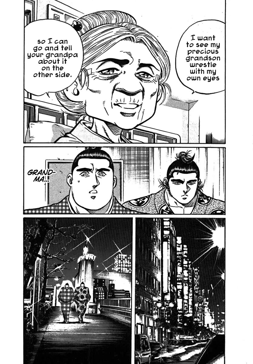 Yorozuyama Juban Shobu Chapter 10 page 16 - Chapter 10: Gairyuo (The Left Arm)