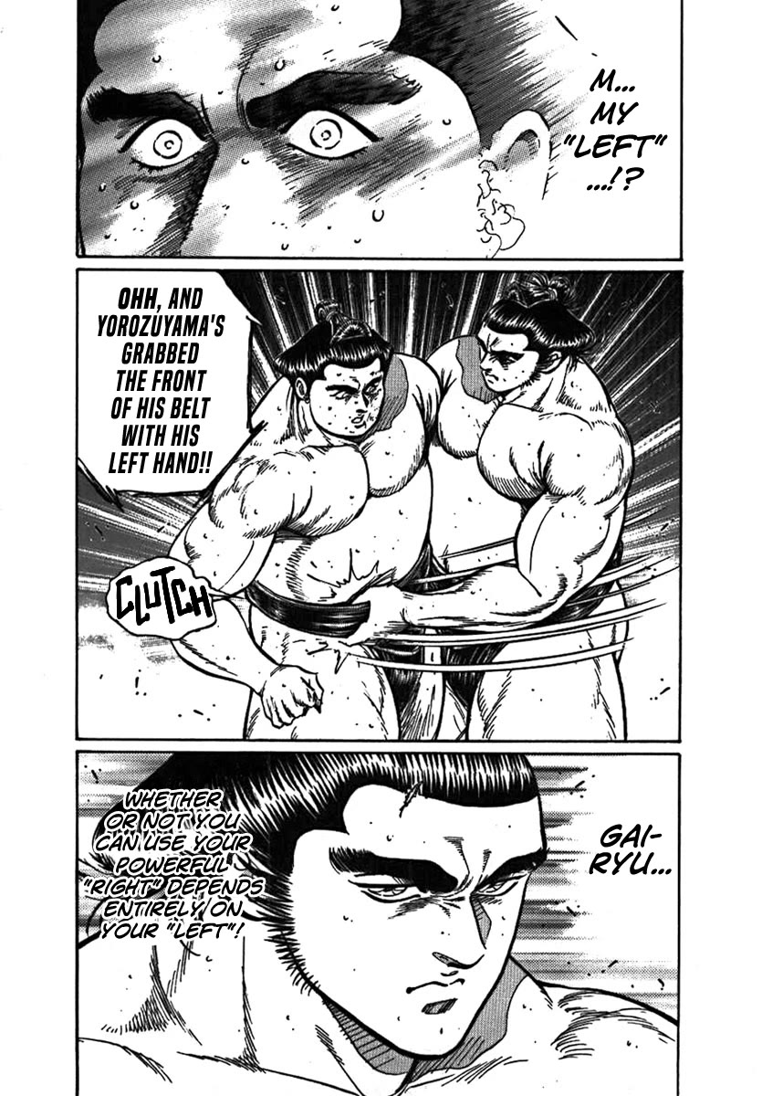 Yorozuyama Juban Shobu Chapter 10 page 35 - Chapter 10: Gairyuo (The Left Arm)