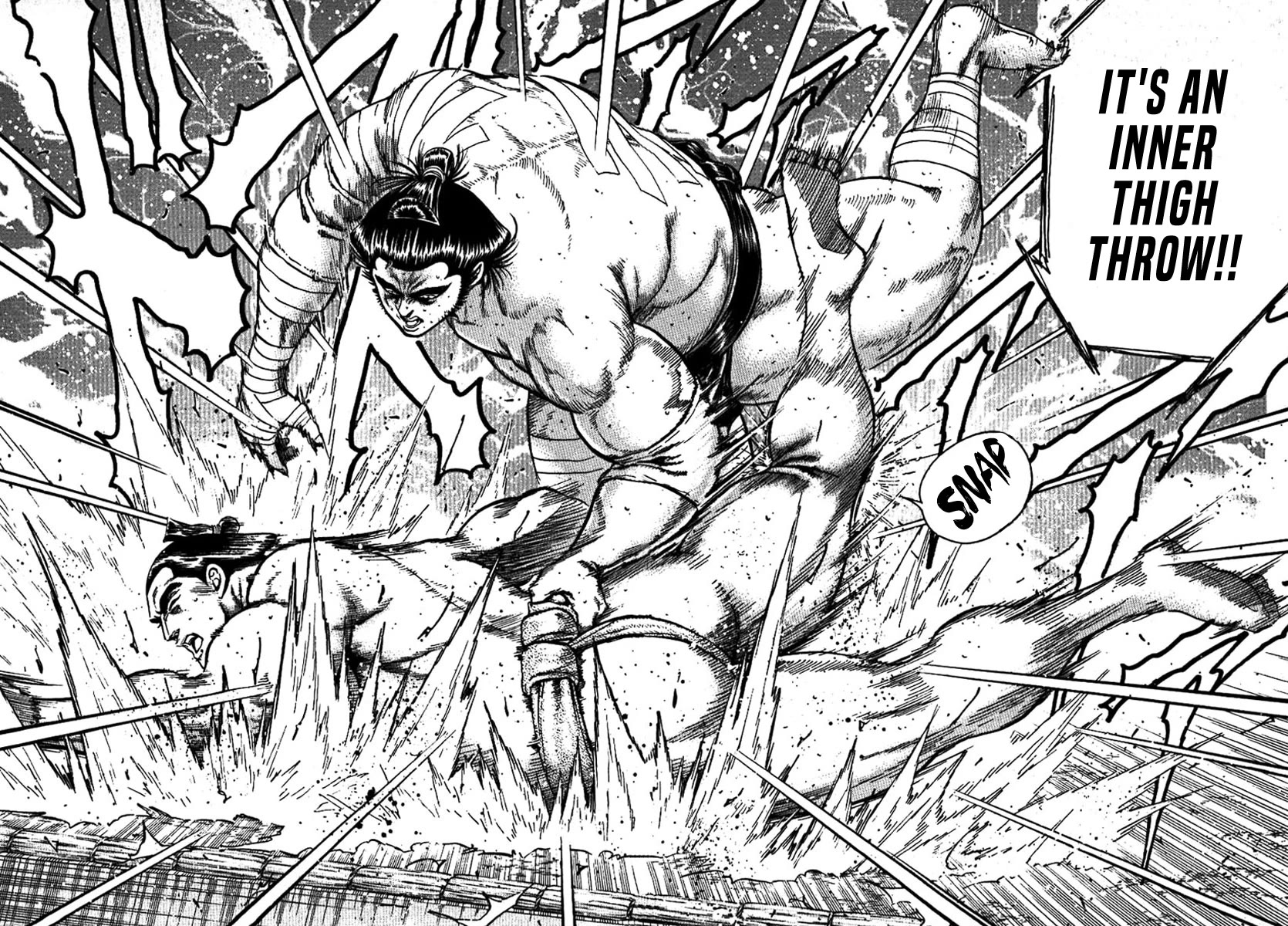 Yorozuyama Juban Shobu Chapter 12 page 33 - Chapter 12: Chibenho (The Eccentric Wrestler)