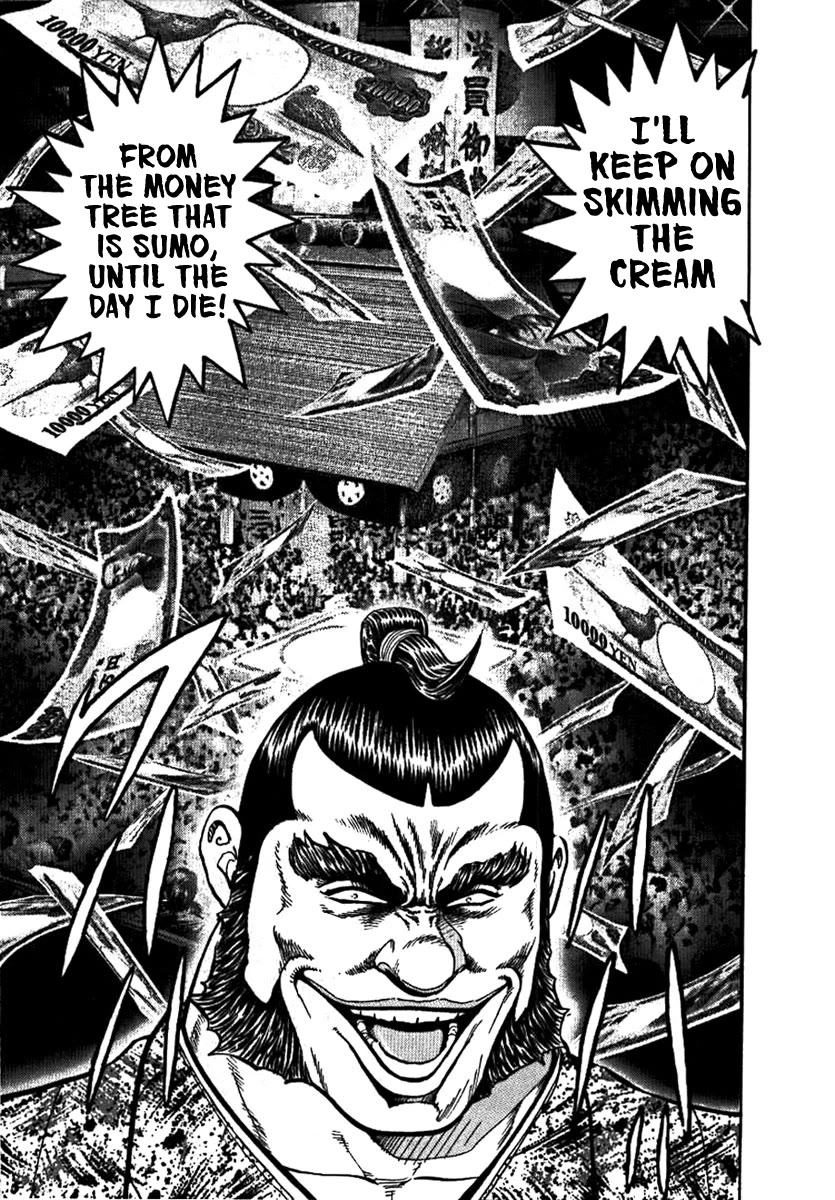 Yorozuyama Juban Shobu Chapter 16 page 28 - Chapter 16: Higashimaru: Part One (The Strongest Active Yokozuna)