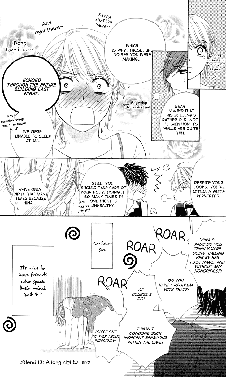 Yoru Cafe. - My Sweet Knights Chapter 13.2 page 39 - Chapter 13 v2 : Blend 13 - A Long Night