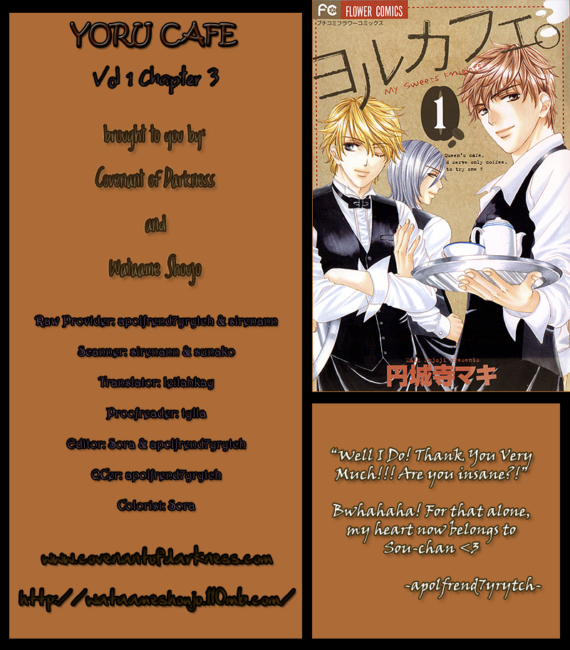 Yoru Cafe. - My Sweet Knights Chapter 3.2 page 37 - Chapter 3 v2 : Blend 3 - A Poindexter's Melancholy