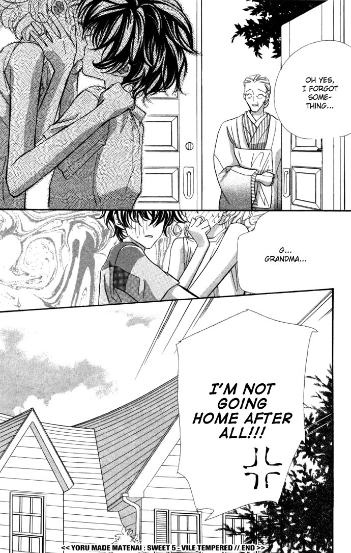 Yoru Made Matenai Chapter 10 page 52 - Chapter 10: Vile Tempered