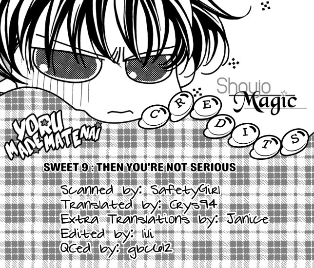 Yoru Made Matenai Chapter 14 page 53 - Chapter 14: Then You're Not Serious