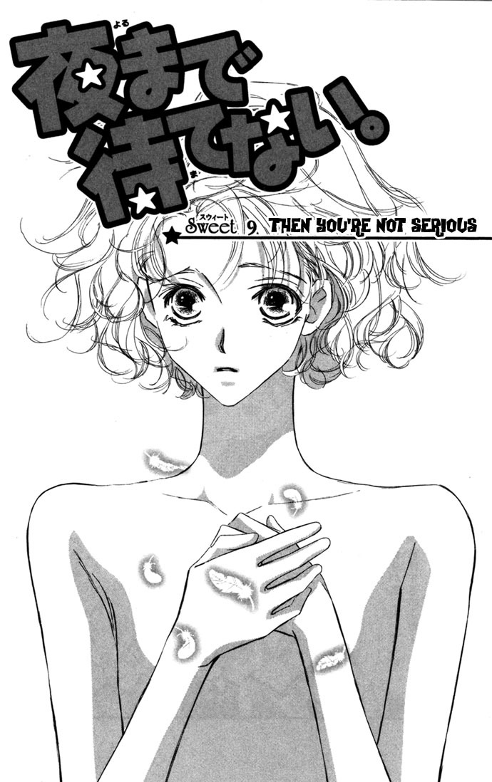 Yoru Made Matenai Chapter 14 page 7 - Chapter 14: Then You're Not Serious