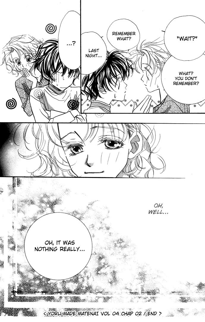 Yoru Made Matenai Chapter 15 page 47 - Chapter 15: The Day Something Special Happens