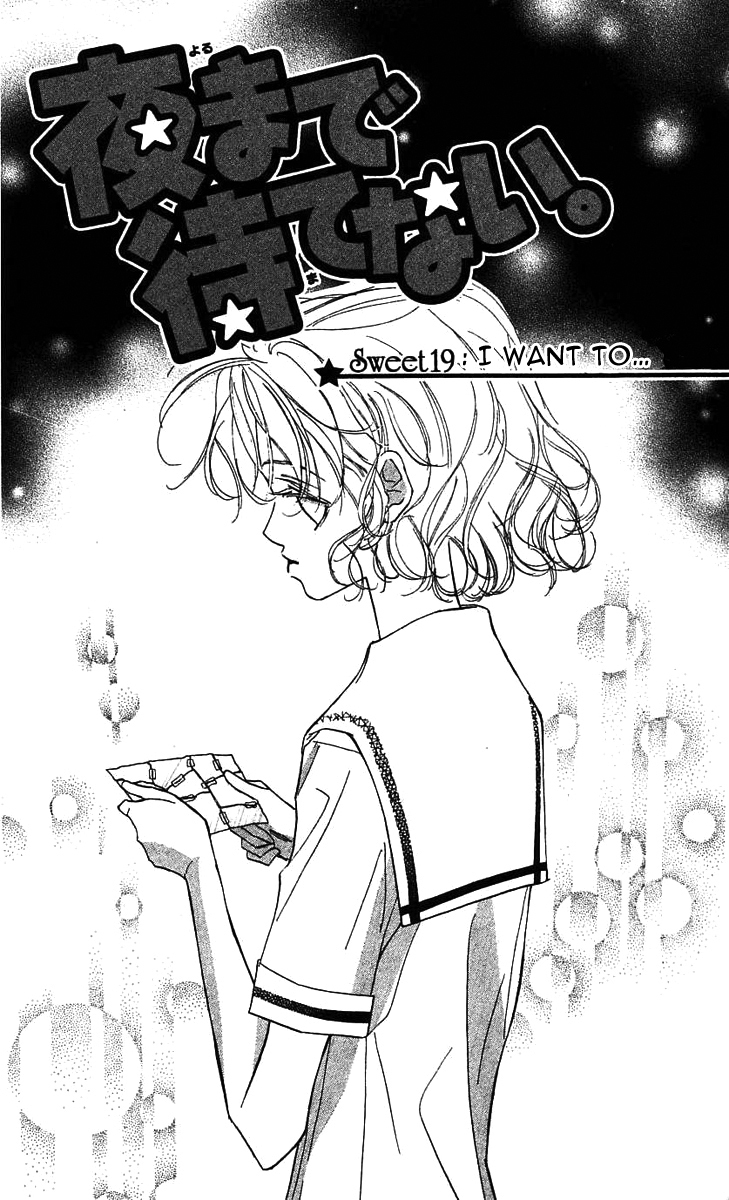 Yoru Made Matenai Chapter 24 page 1 - Chapter 24: I Want To...