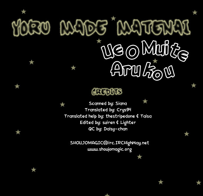 Yoru Made Matenai Chapter 3 page 2 - Chapter 3: Let's Walk with Our Heads Up