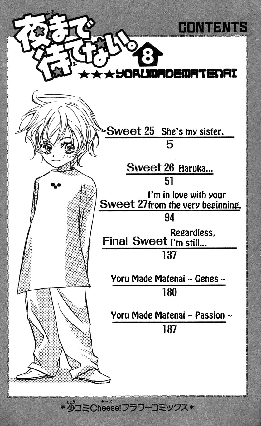 Yoru Made Matenai Chapter 30 page 7 - Chapter 30: She's My Sister