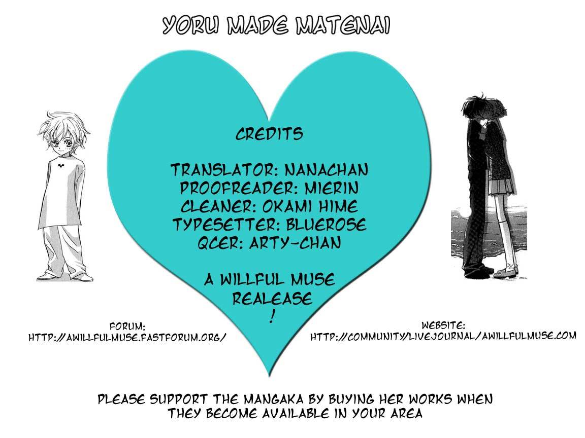 Yoru Made Matenai Chapter 33 page 1 - Chapter 33: Regardless, I'm Still...