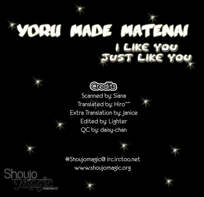 Yoru Made Matenai Chapter 5 page 2 - Chapter 5: I Like You Just Like You