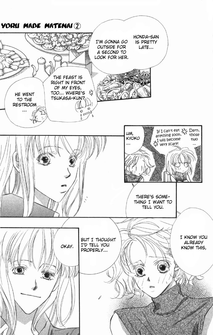 Yoru Made Matenai Chapter 7 page 38 - Chapter 7: --- And Then, The Kiss...