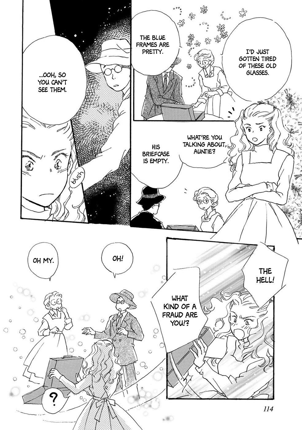 Yoru no Douwa Chapter 6 page 11 - Chapter 6 : The Man Who Sells Glasses