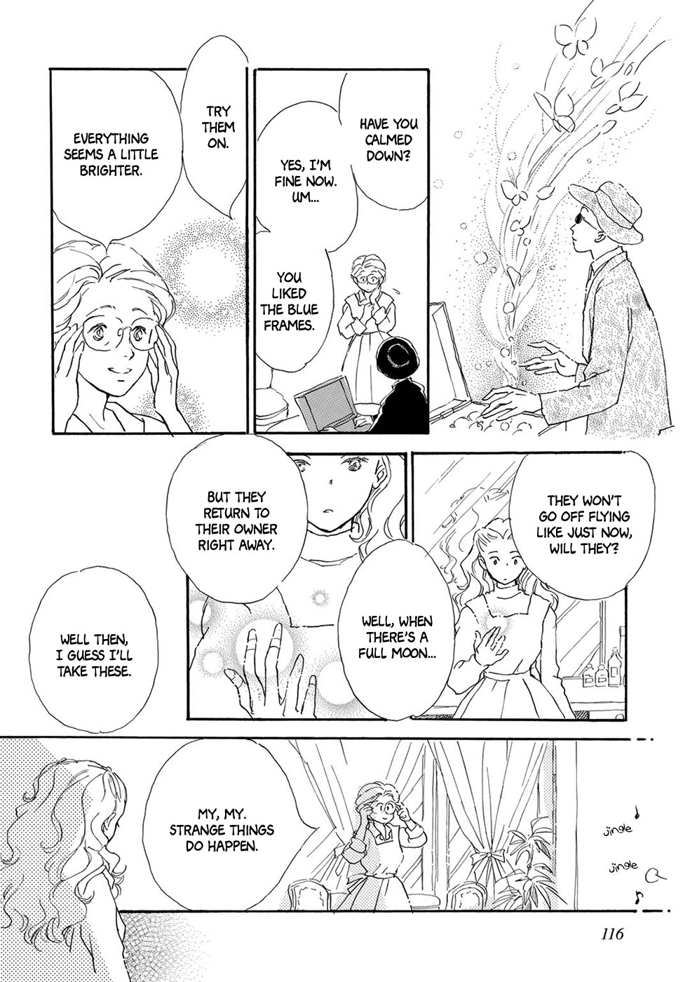 Yoru no Douwa Chapter 6 page 13 - Chapter 6 : The Man Who Sells Glasses