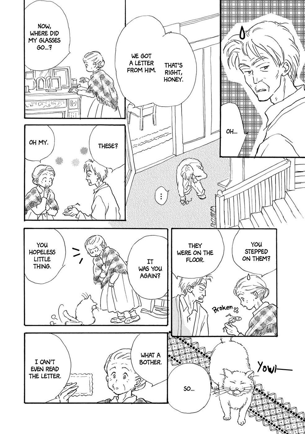 Yoru no Douwa Chapter 6 page 15 - Chapter 6 : The Man Who Sells Glasses