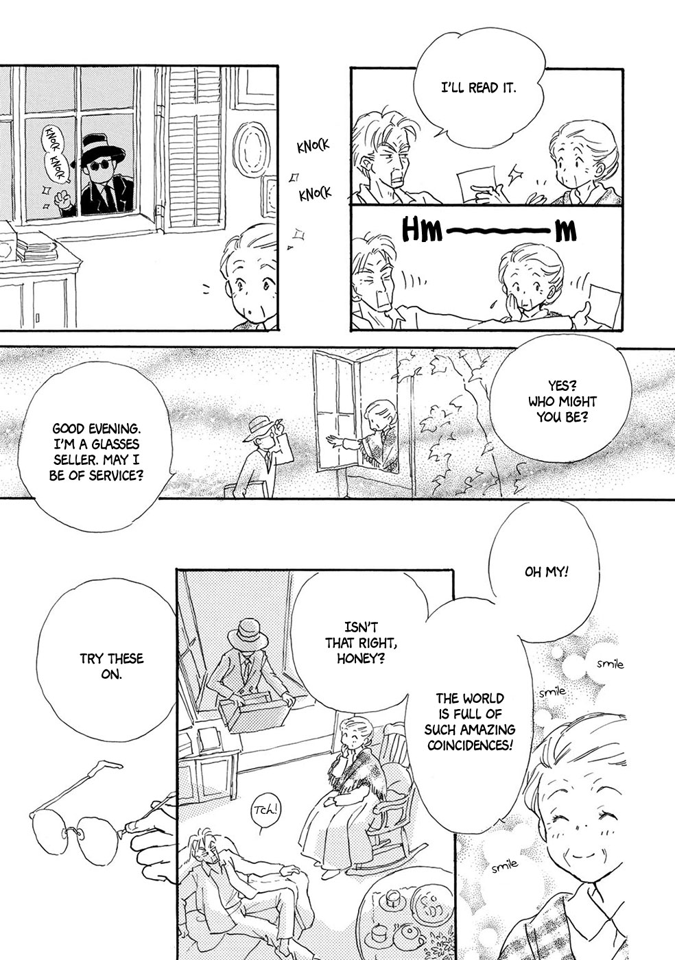 Yoru no Douwa Chapter 6 page 16 - Chapter 6 : The Man Who Sells Glasses