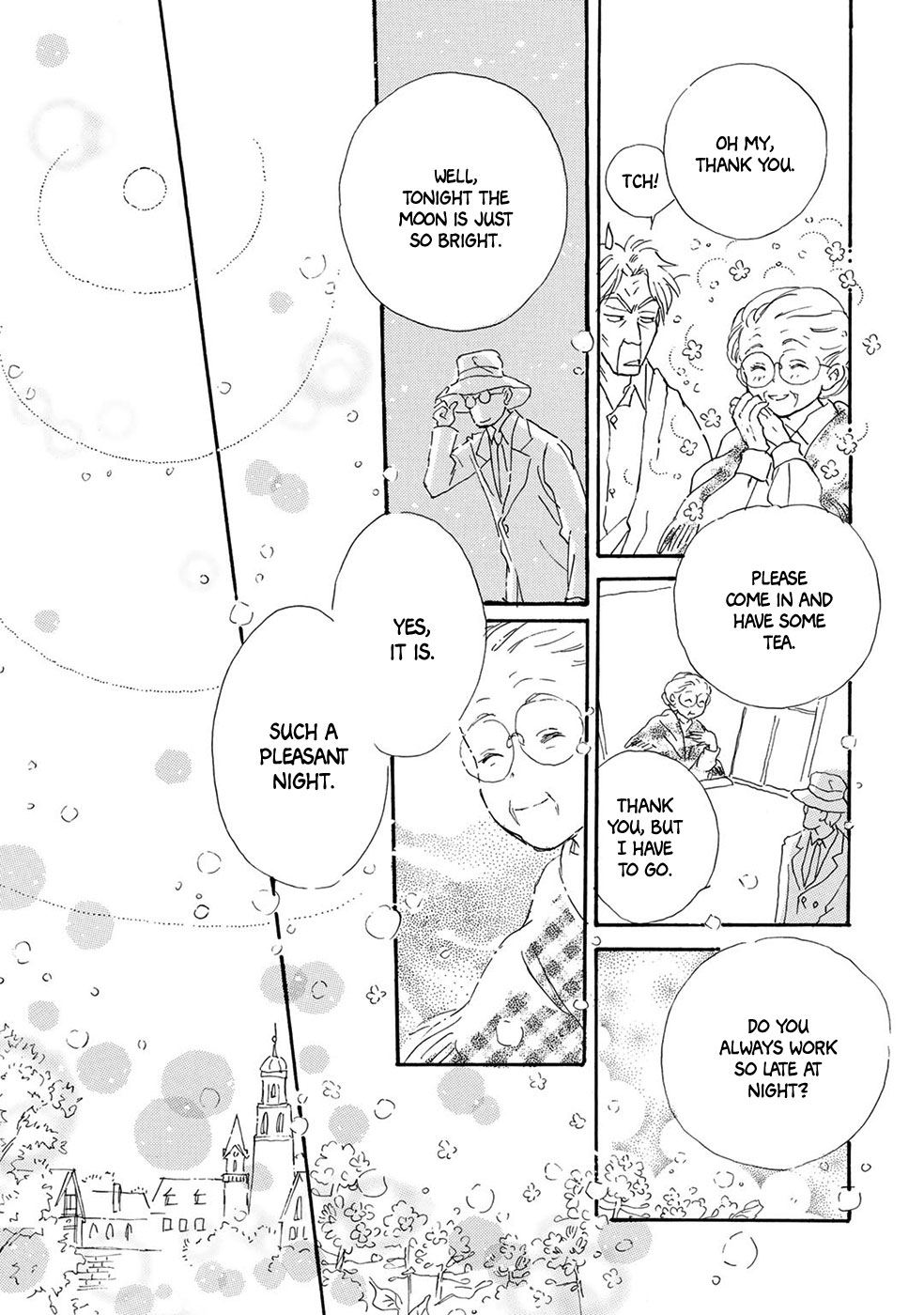Yoru no Douwa Chapter 6 page 18 - Chapter 6 : The Man Who Sells Glasses