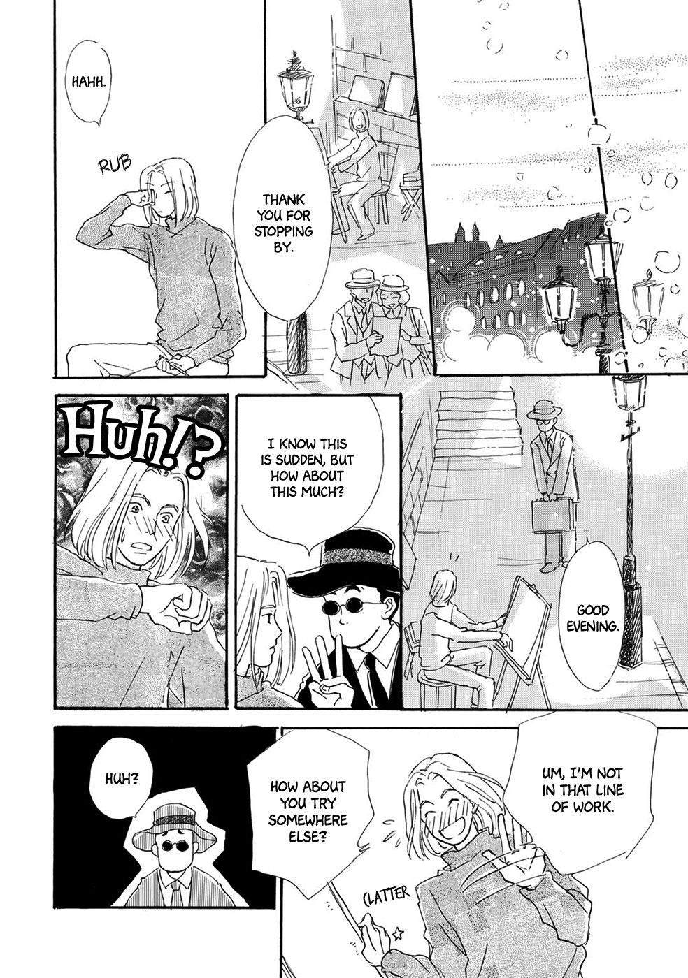 Yoru no Douwa Chapter 6 page 19 - Chapter 6 : The Man Who Sells Glasses