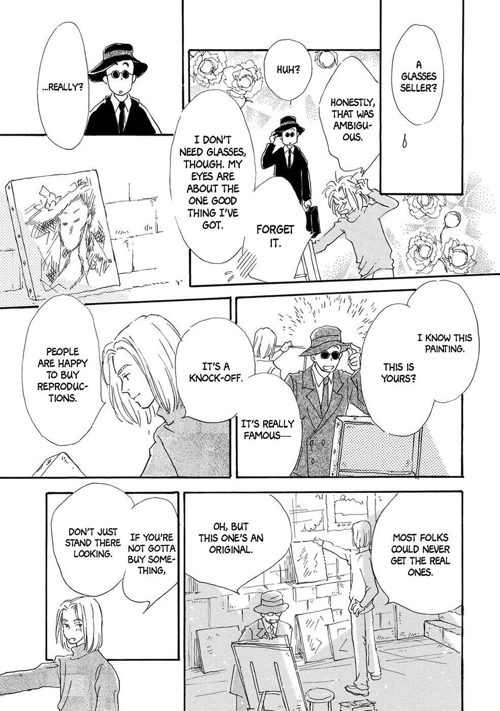 Yoru no Douwa Chapter 6 page 20 - Chapter 6 : The Man Who Sells Glasses