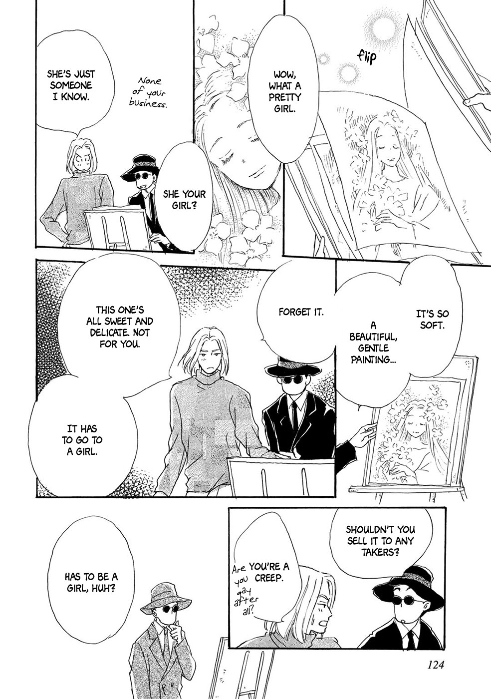 Yoru no Douwa Chapter 6 page 21 - Chapter 6 : The Man Who Sells Glasses
