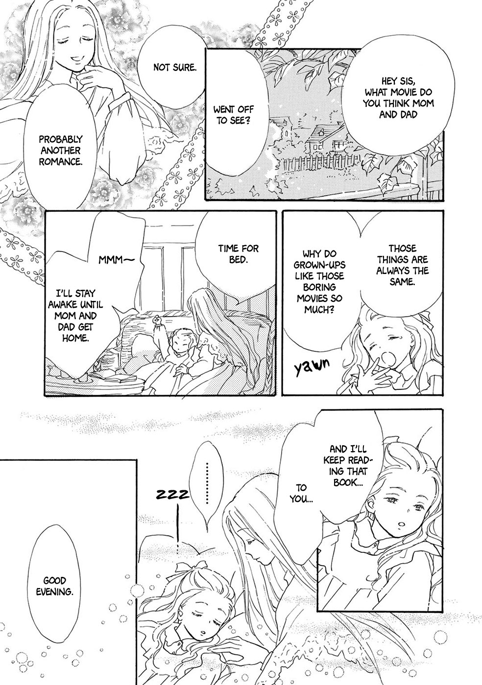Yoru no Douwa Chapter 6 page 24 - Chapter 6 : The Man Who Sells Glasses