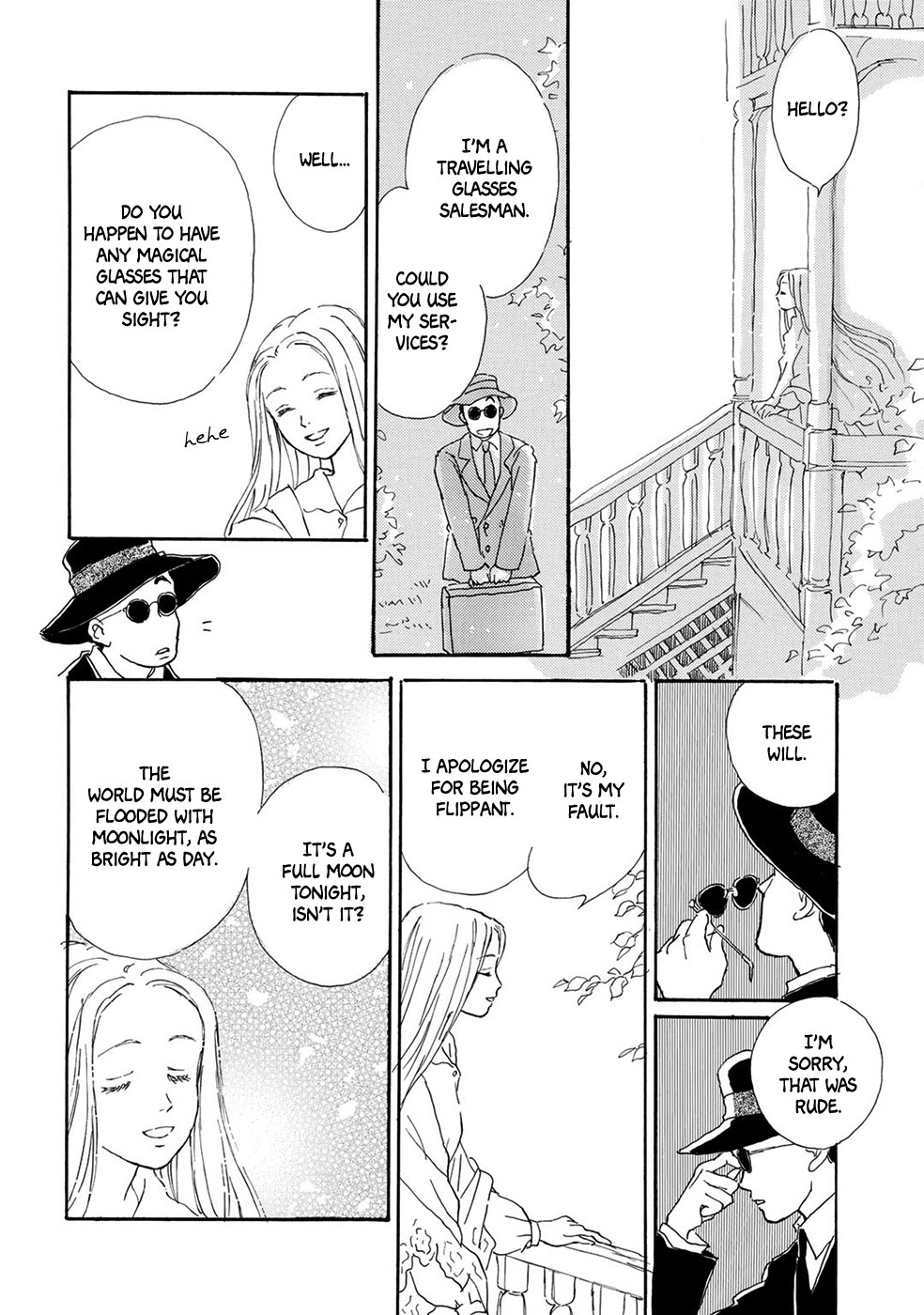 Yoru no Douwa Chapter 6 page 25 - Chapter 6 : The Man Who Sells Glasses