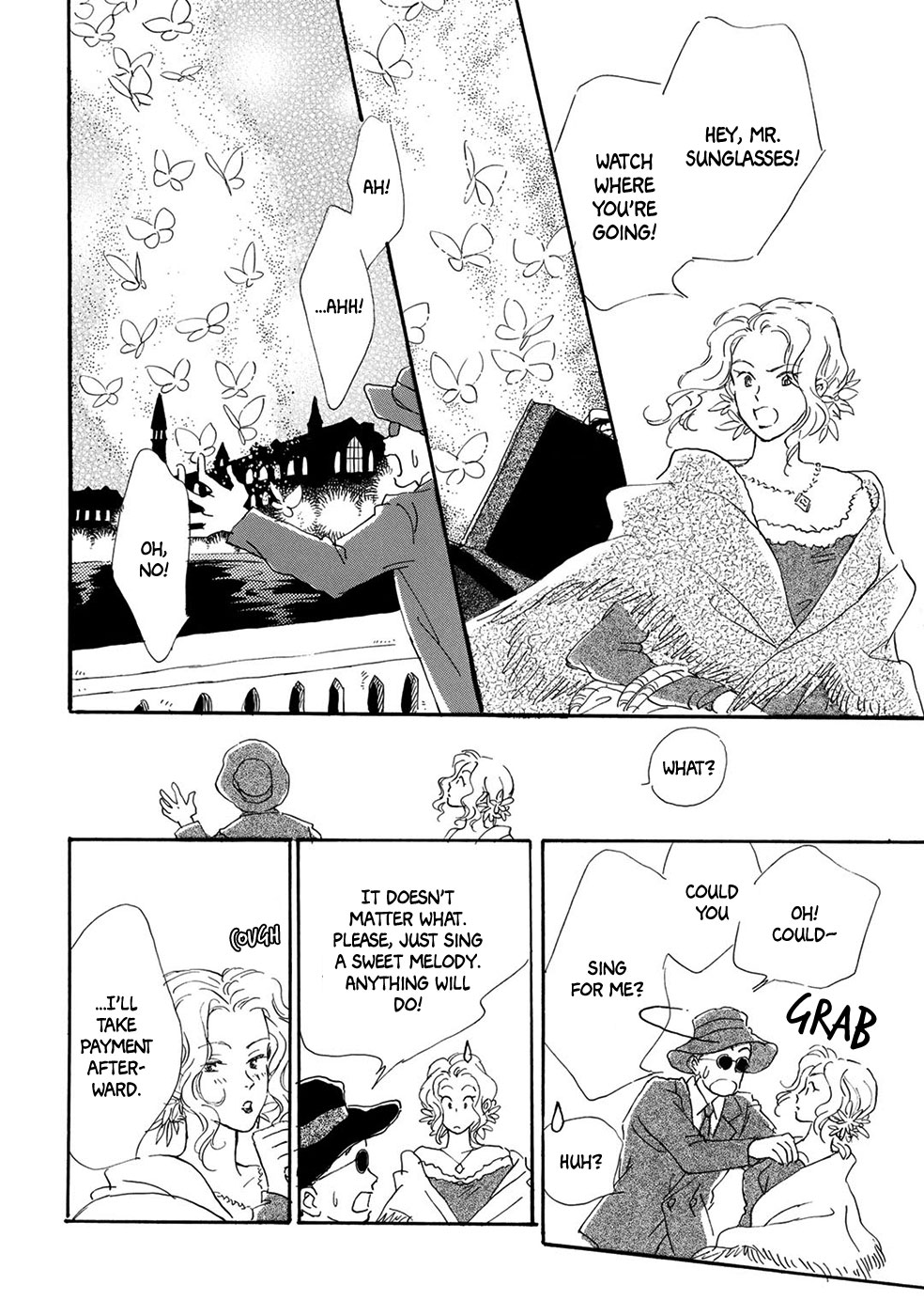 Yoru no Douwa Chapter 6 page 29 - Chapter 6 : The Man Who Sells Glasses